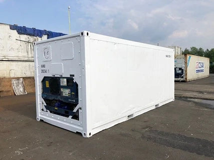 20-Fuß-Kühlcontainer, neu lackiert (inkl. MwSt.)