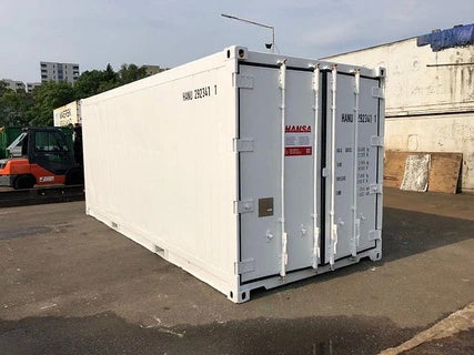 20-Fuß-Kühlcontainer, neu lackiert (inkl. MwSt.)