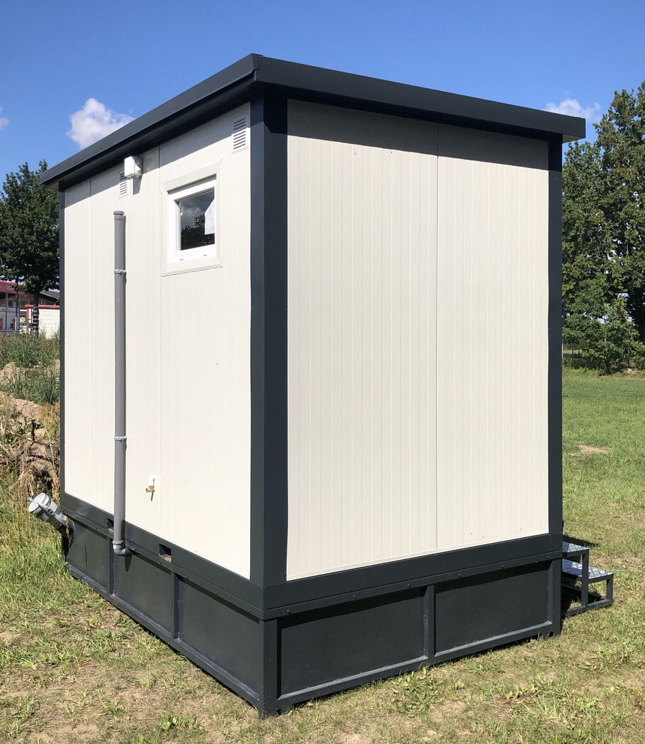 Sanitärcontainer - WC + Dusche + Spülkasten