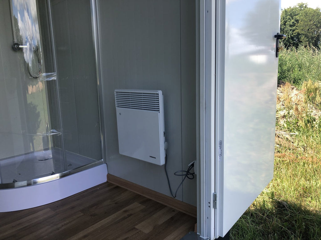 Sanitärcontainer - WC + Dusche + Spülkasten