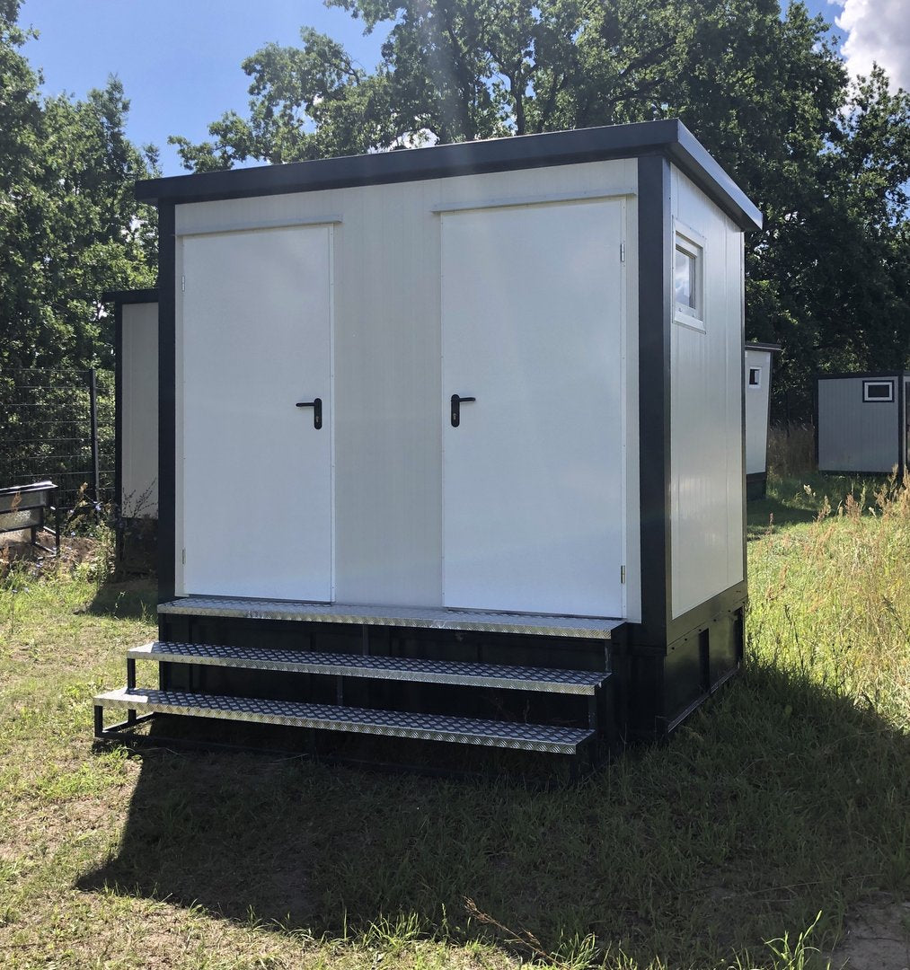 Sanitärcontainer - WC + Dusche + Spülkasten