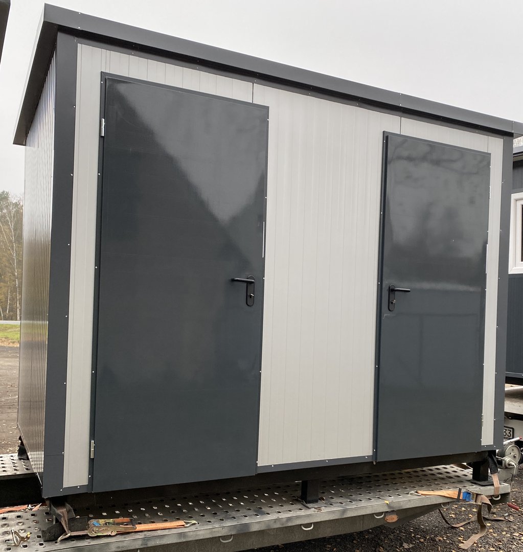 Doppel-Sanitärcontainer 3,00 x 2,00 m
