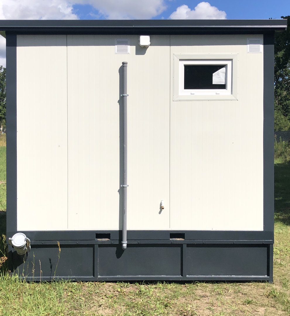 Sanitärcontainer - WC + Dusche + Spülkasten