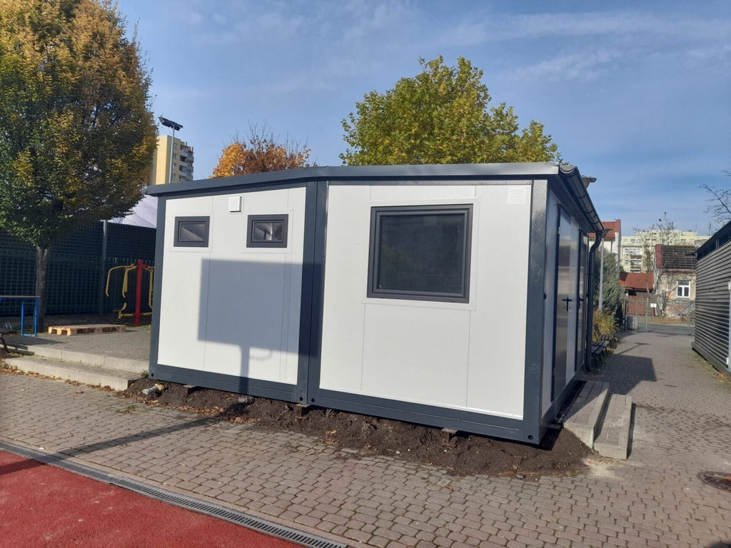 Modulärer Sanitärcontainer 5mx5m