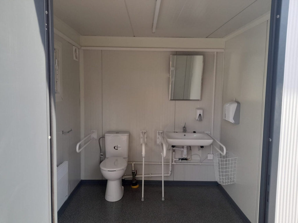 Modulärer Sanitärcontainer 5mx5m