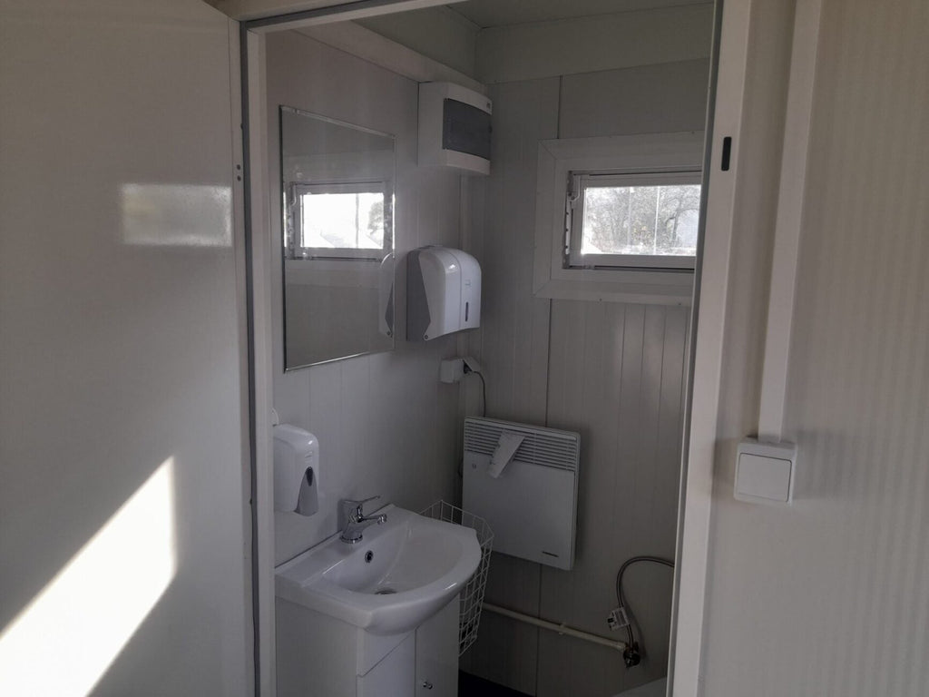 Modulärer Sanitärcontainer 5mx5m