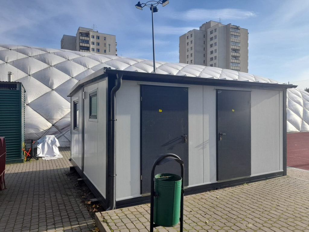 Modulärer Sanitärcontainer 5mx5m