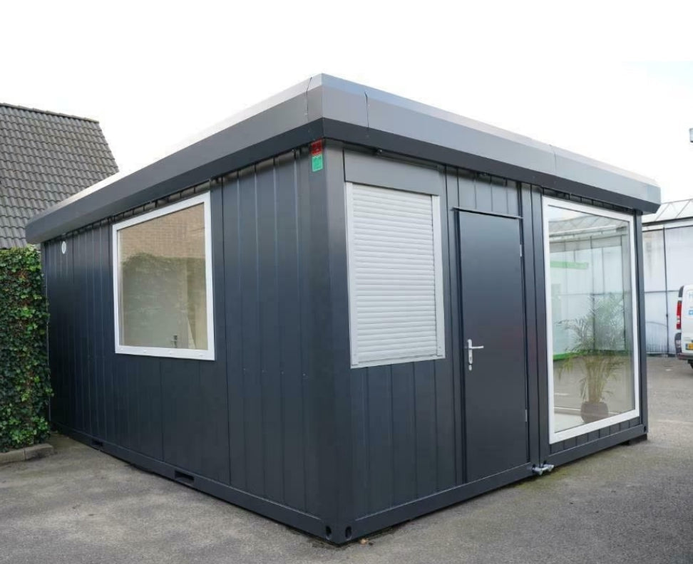 Container-Büro. Isoliert + wartungsfrei!