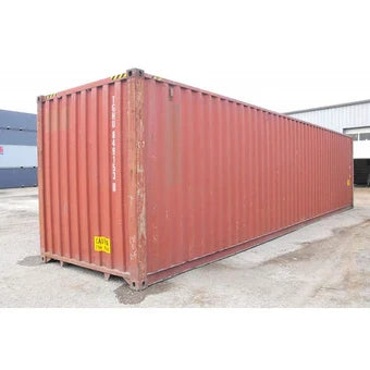 40-FUSS-HIGH-CUBE-SEEFRACHTCONTAINER PALETTENBREITE GEBRAUCHT KLASSE B (INKL. MWST.)