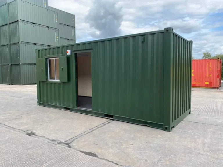 Gebrauchter 20-Fuß-Bürocontainer (inkl. MwSt.)