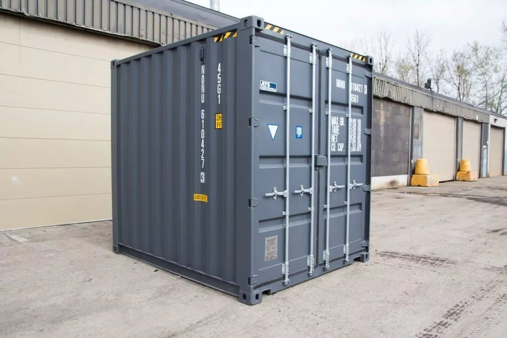 NEUER SCHIFFSCONTAINER, 10 FUSS HOCH, CUBE-TYP (INKLUSIVE MWST.)