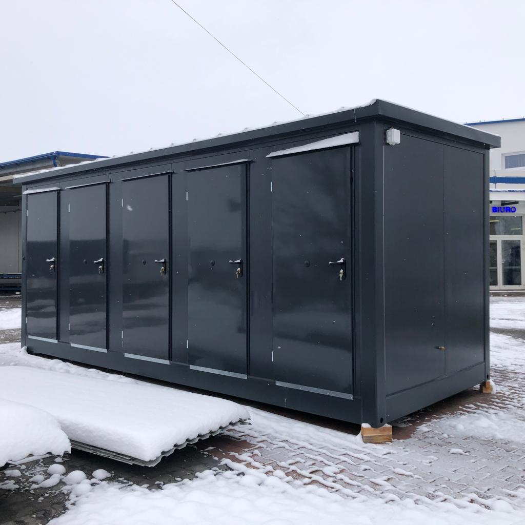 Sanitärcontainer 6,00 m x 2,40 m CE