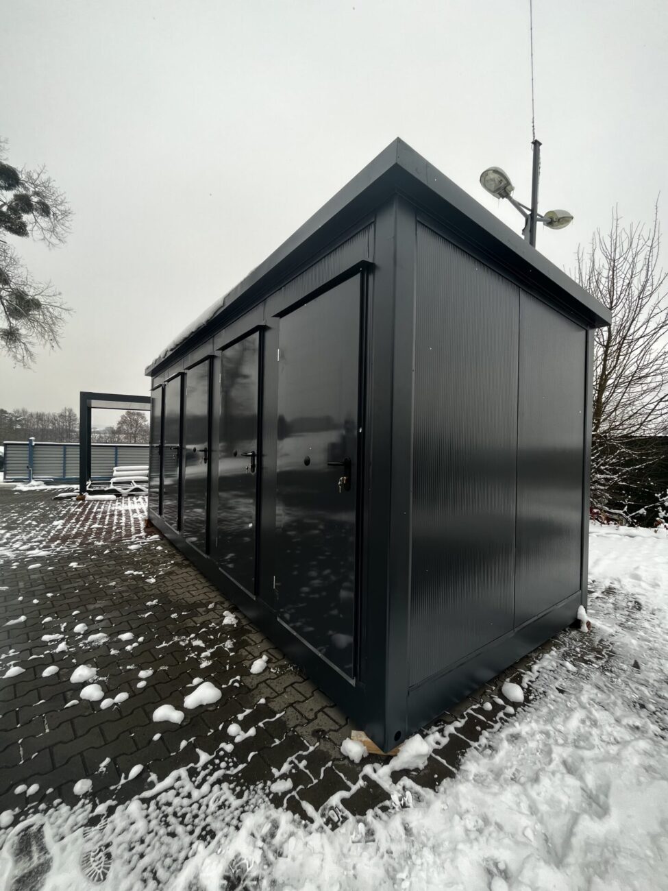 Sanitärcontainer 6,00 m x 2,40 m CE
