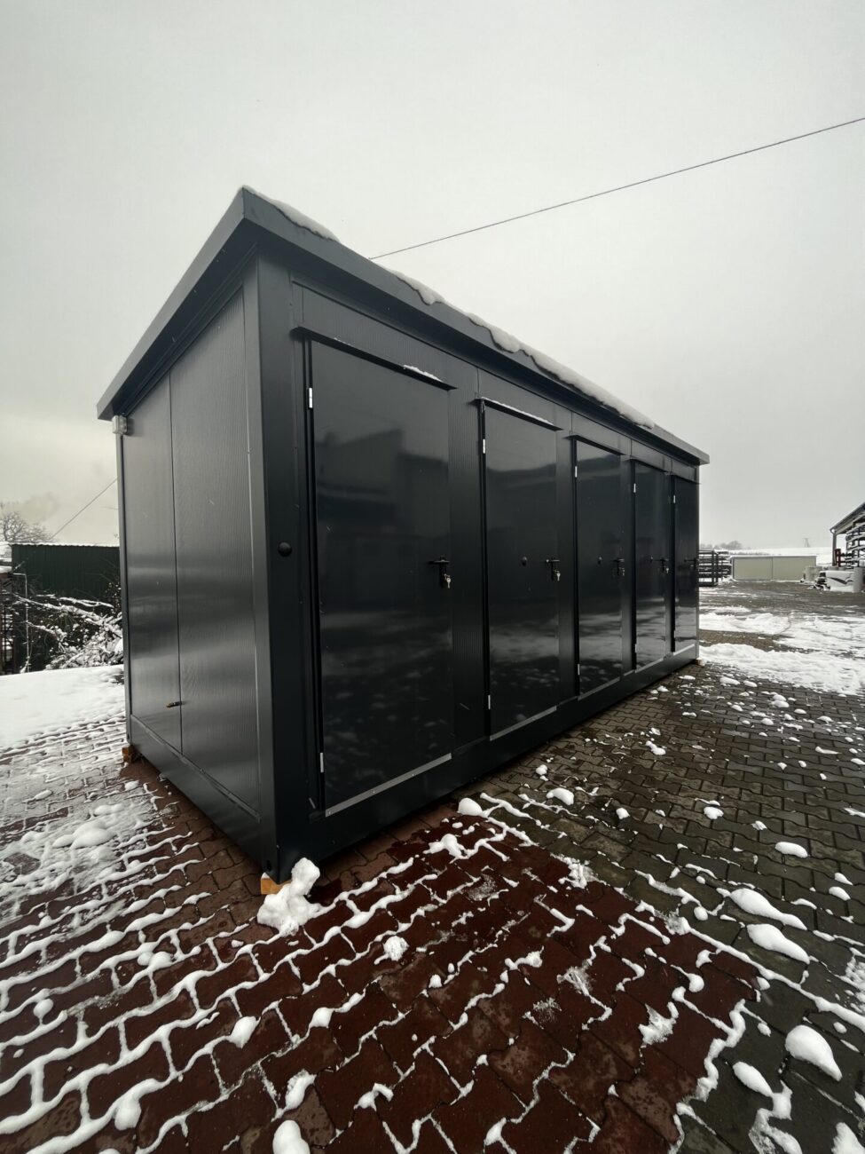 Sanitärcontainer 6,00 m x 2,40 m CE