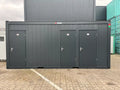 20-Fuß-Sanitärcontainer D / H / Rollstuhlfach