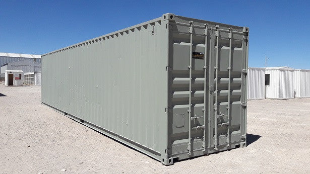 GEBRAUCHTER 40-FUß-HIGH-CUBE-SEEFRACHTCONTAINER (INKL. MWST.)