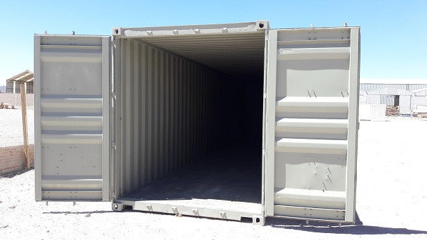GEBRAUCHTER 40-FUß-HIGH-CUBE-SEEFRACHTCONTAINER (INKL. MWST.)