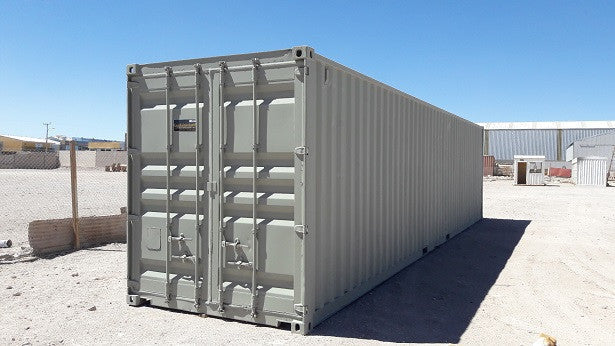 GEBRAUCHTER 40-FUß-HIGH-CUBE-SEEFRACHTCONTAINER (INKL. MWST.)