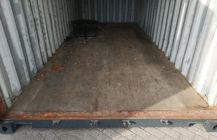 GEBRAUCHTER 20-FUSS-SEEFRACHTCONTAINER (INKL. MWST.)